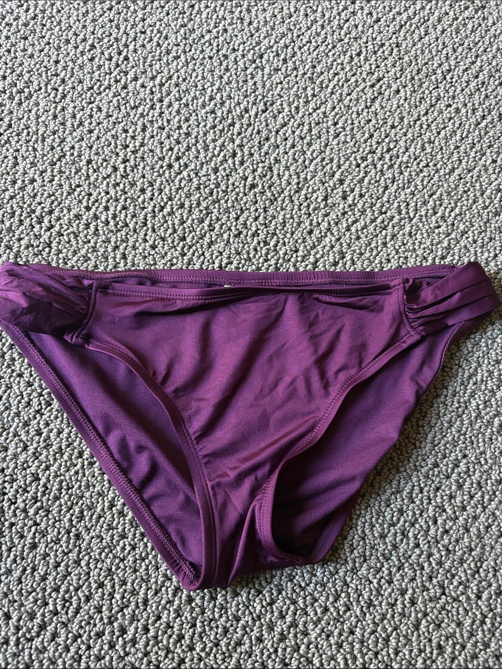 Kona Sol bikini bottom, burgundy, size L NWOT